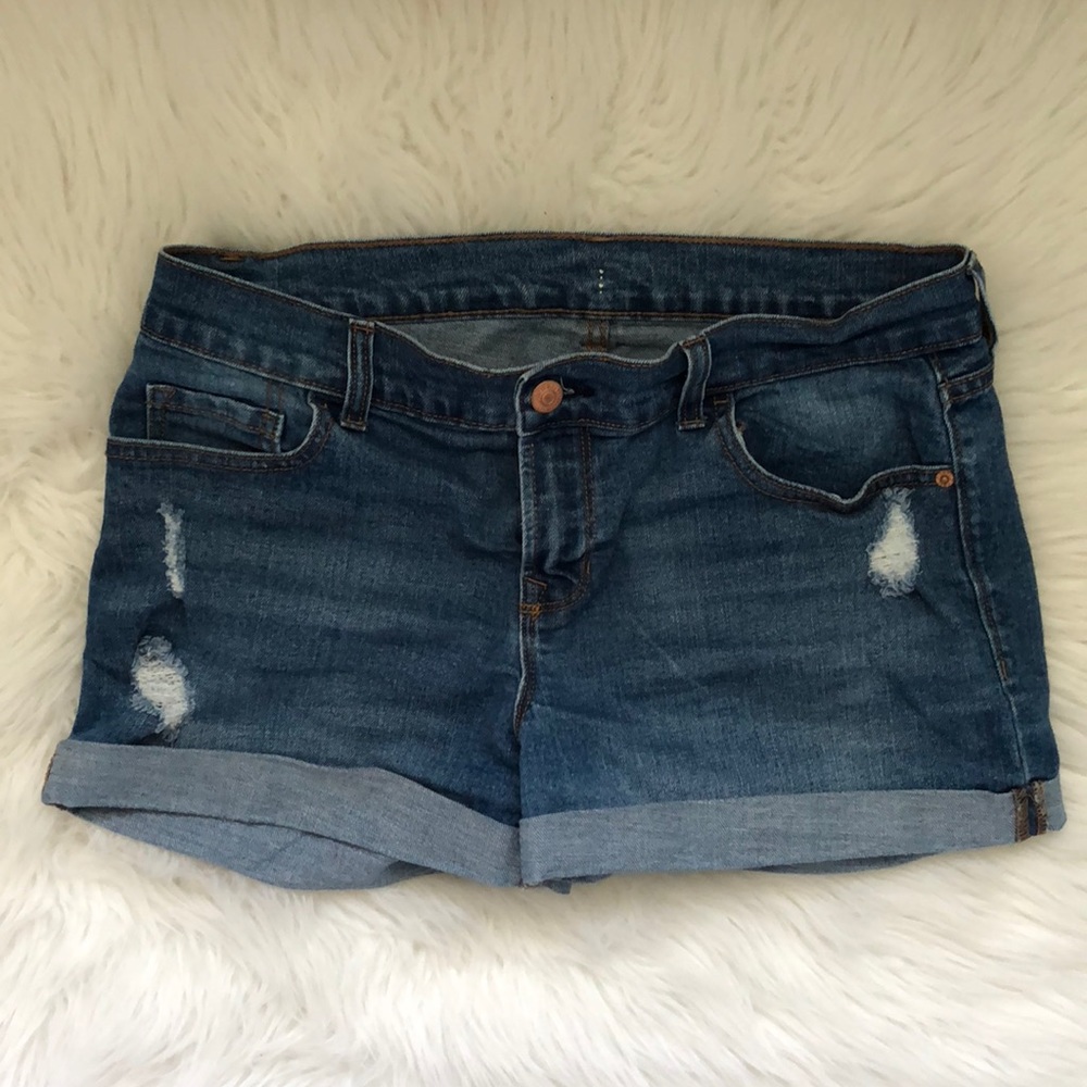 Old Navy Distressed Jean Shorts